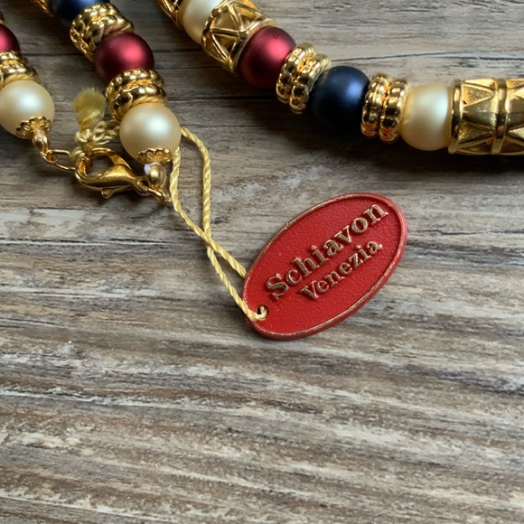 Schiavon Venezia Runway Statement Necklace - Picture 4 of 7